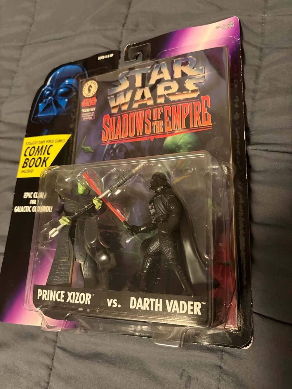 Star Wars Shadows of the Empire Prince Xizor vs. Darth Vader Action Figure